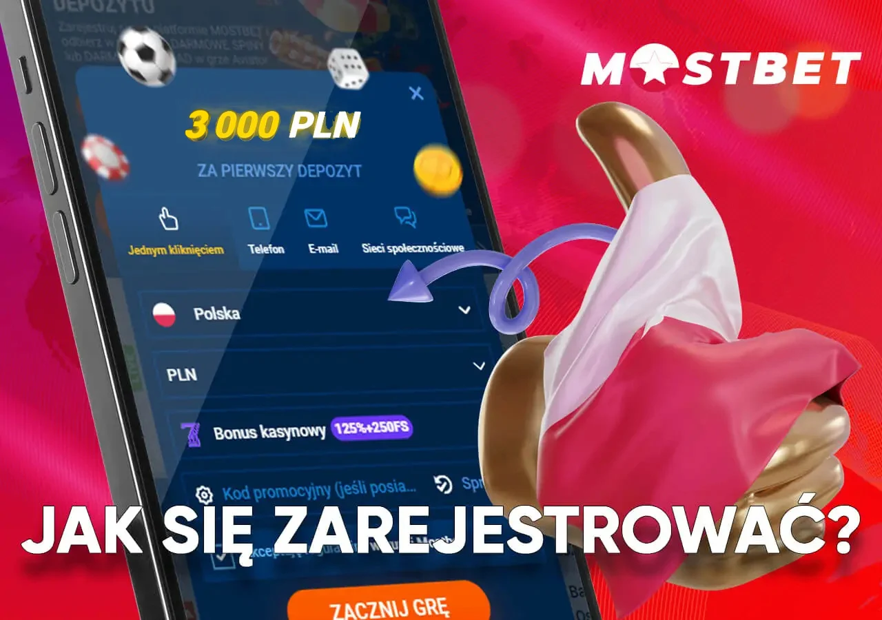 Zarejestruj się w MostBet